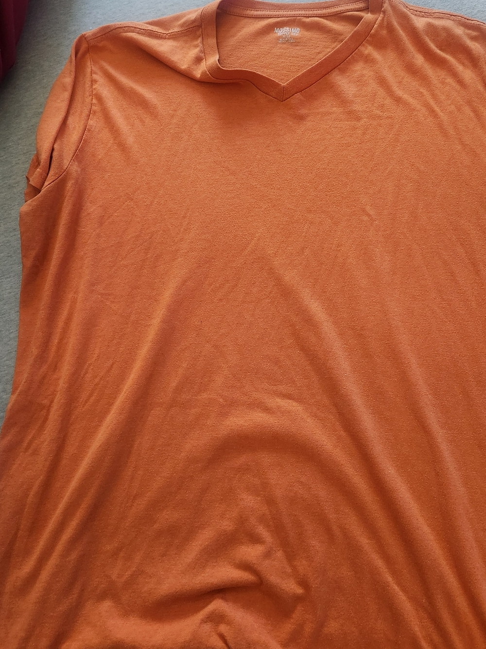 Mossimo Supply Co. V-Neck Tee in Burnt Orange